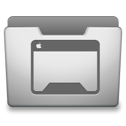 Aluminum Grey Desktop Icon 256x256 png